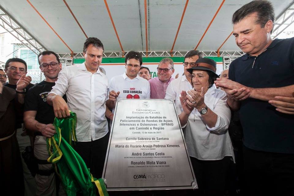 Camilo Santana implanta unidade do BPRaio em Canindé; Confira vídeo
