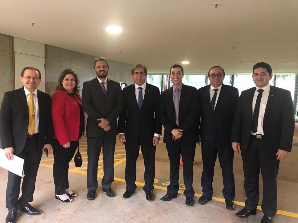 Parlamentares cearenses se reúnem com presidente do STJ para discutir Transposição do São Francisco