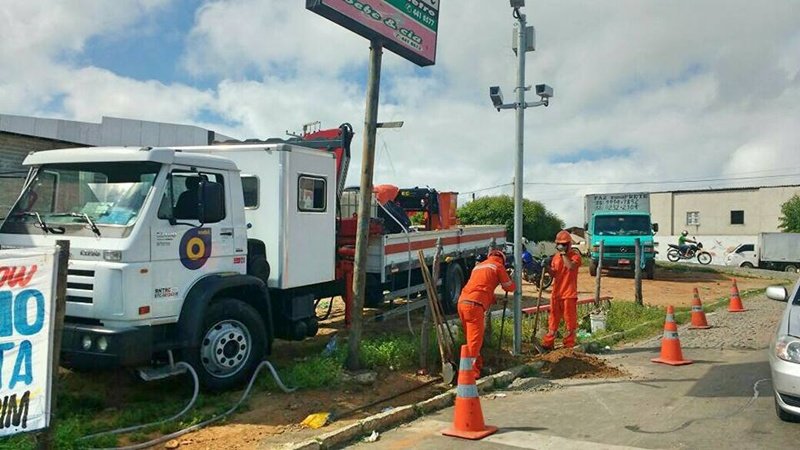 Em Quixeramobim, fiscalização eletrônica auxiliará na identificação de veículos que avançam sinais de trânsito