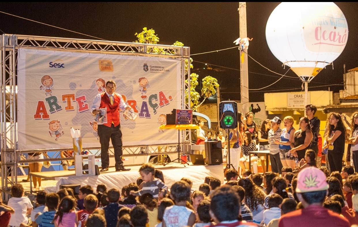 Arte na Praça vai a cinco municípios cearenses neste sábado, 06