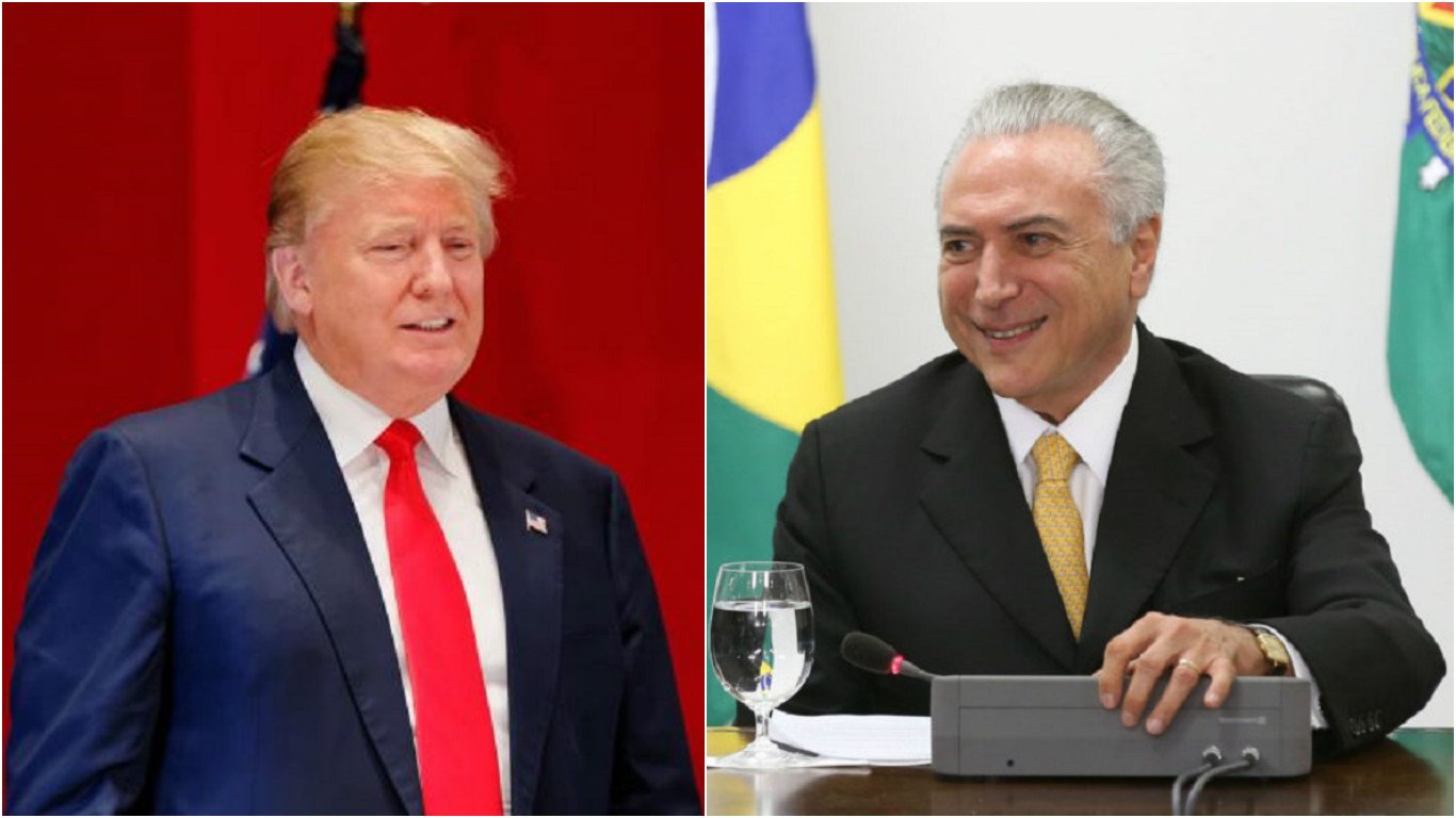 Encontro de Michel Temer e Donald Trump é confirmado