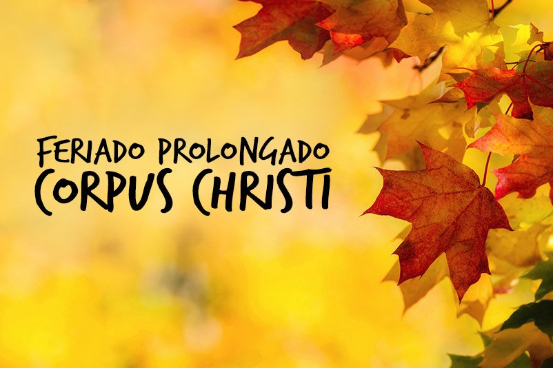 Confira o que fecha e o que abre neste feriado de Corpus Christi
