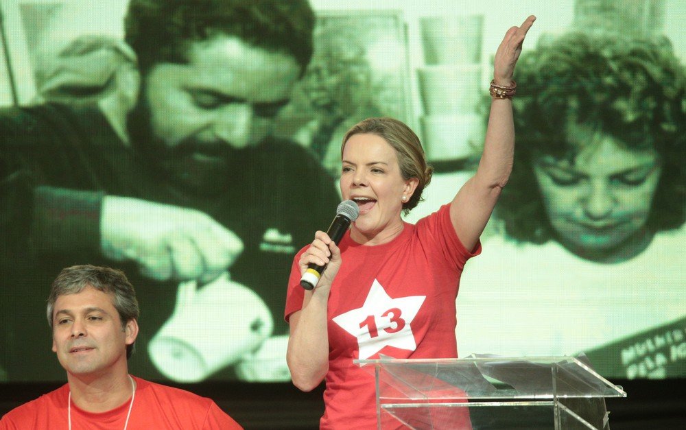 Senadora Gleisi Hoffmann é eleita nova presidente nacional do PT