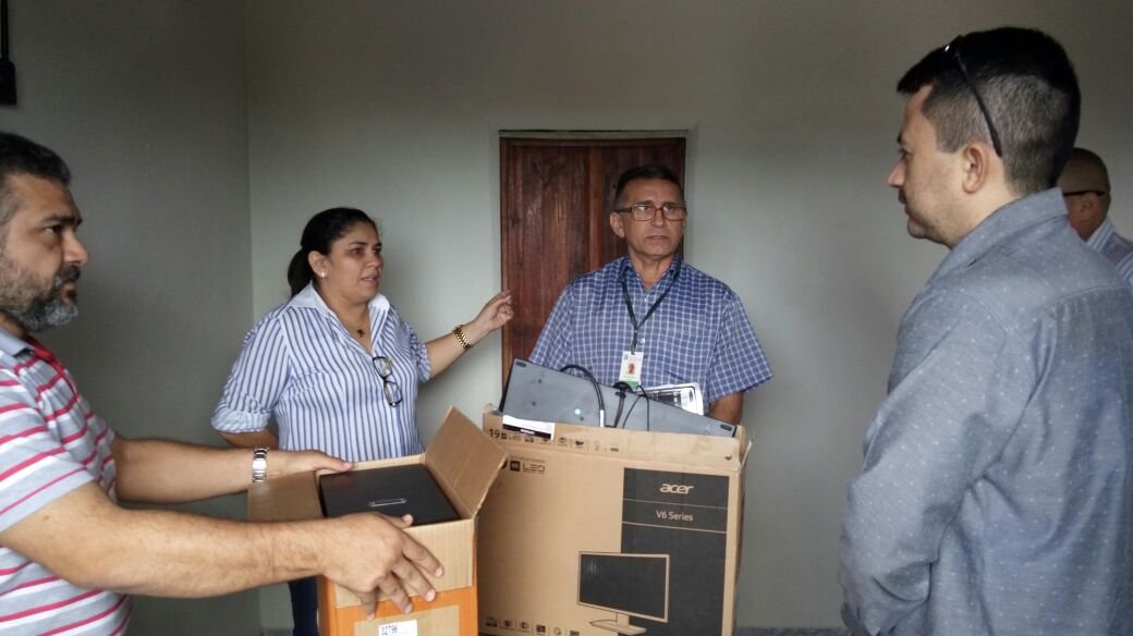 Iniciada instalação de Unidade da Polícia Civil em Madalena; População não precisará mais se deslocar à Boa Viagem para registro de ocorrências