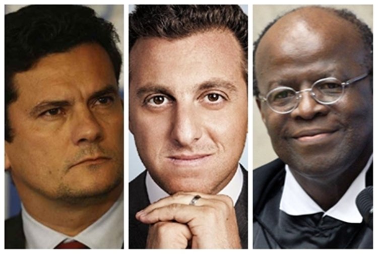 Moro, Luciano Huck e Joaquim Barbosa detêm maior índice de popularidade; Temer lidera rejeição com 94%