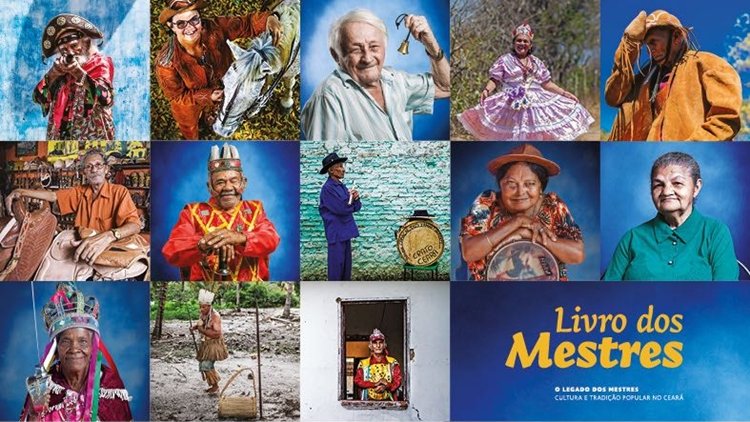 Livro reúne todos os 79 Mestres da Culturas do Ceará