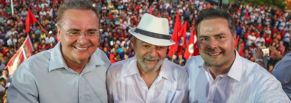 Para “mudar” o Brasil, Lula e Renan Calheiros se unem
