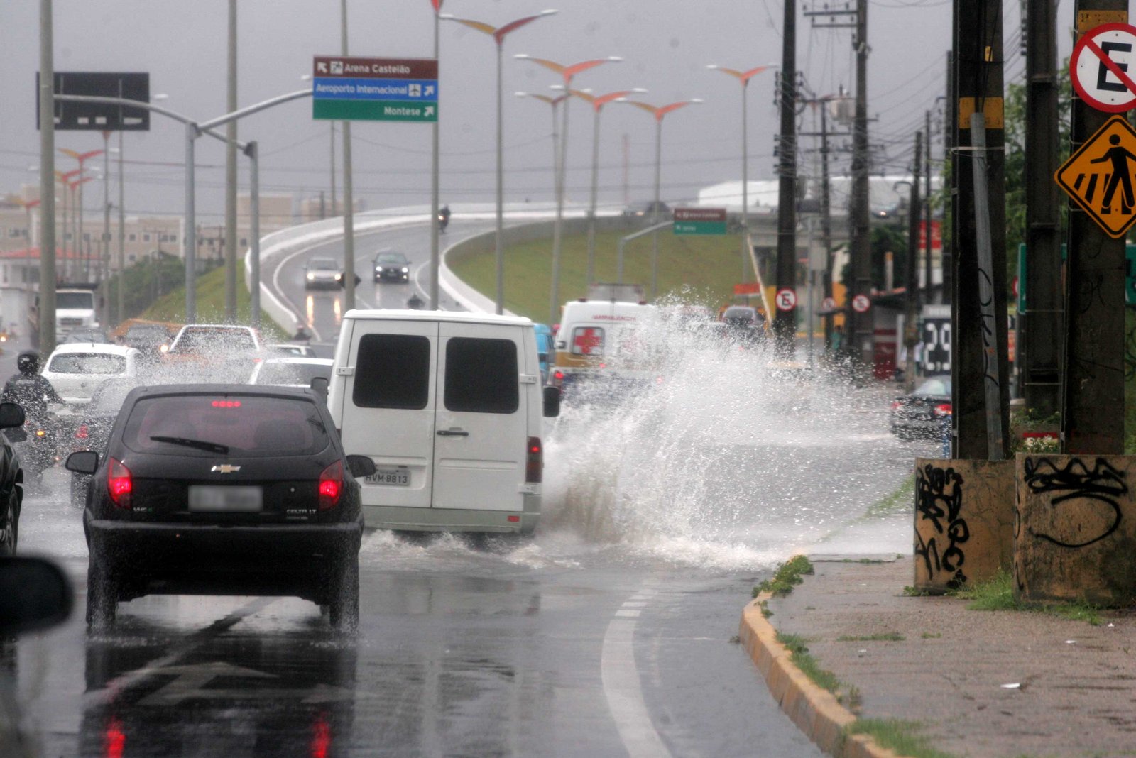 Quarta-feira, 05, em Fortaleza amanhece com a “chuva do caju”