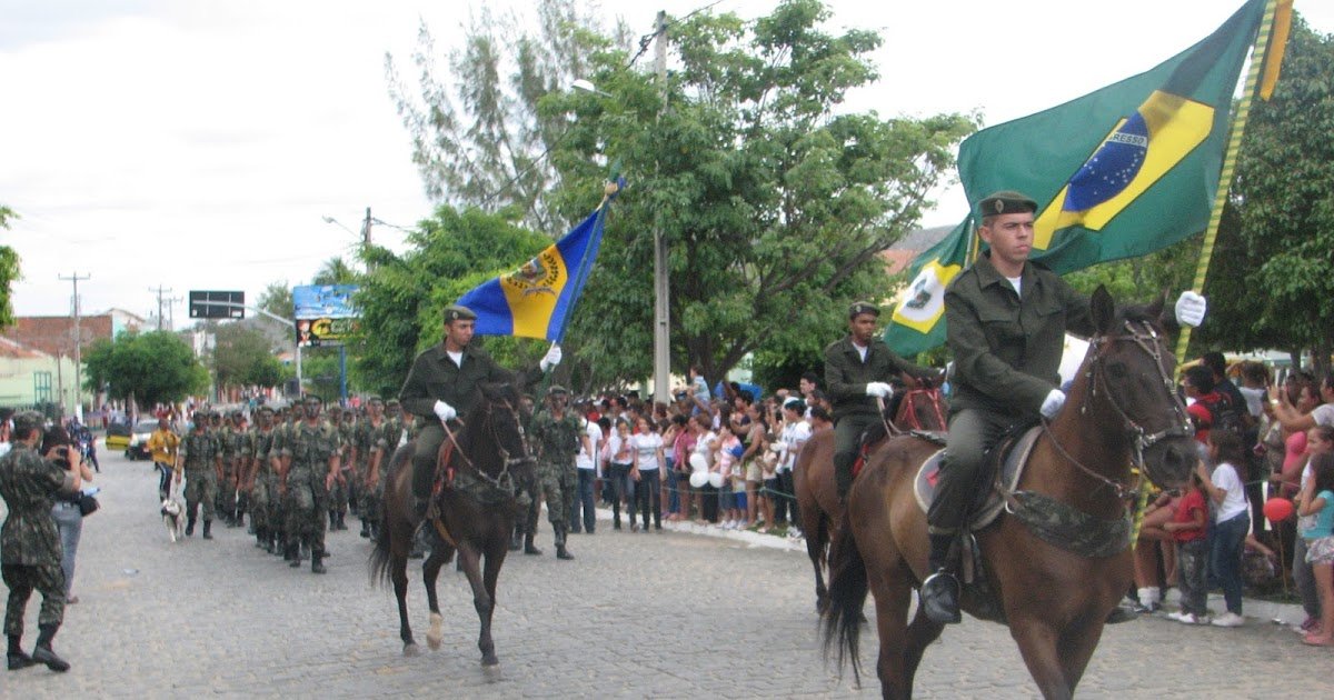 Quixeramobim: Desfile do 7 de Setembro ocorrerá a partir das 7 horas