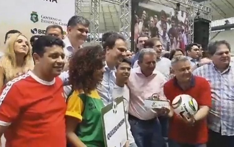 Clébio Pavone e Zé Wilson participam de evento de lançamento do projeto Areninha