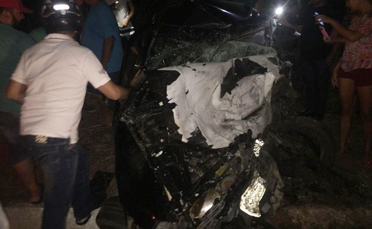 Acidente entre veículos deixa quatro mortos entre Ocara e Ibaretama