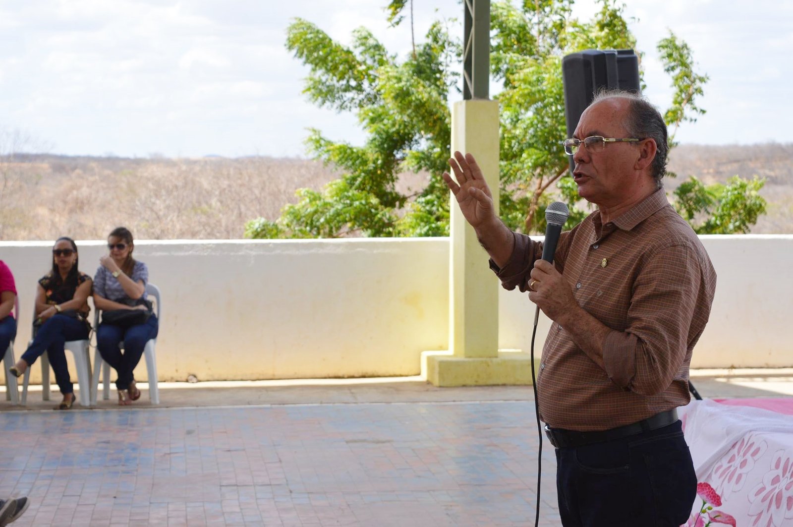 Cirilo e Clébio dividem atenções em evento