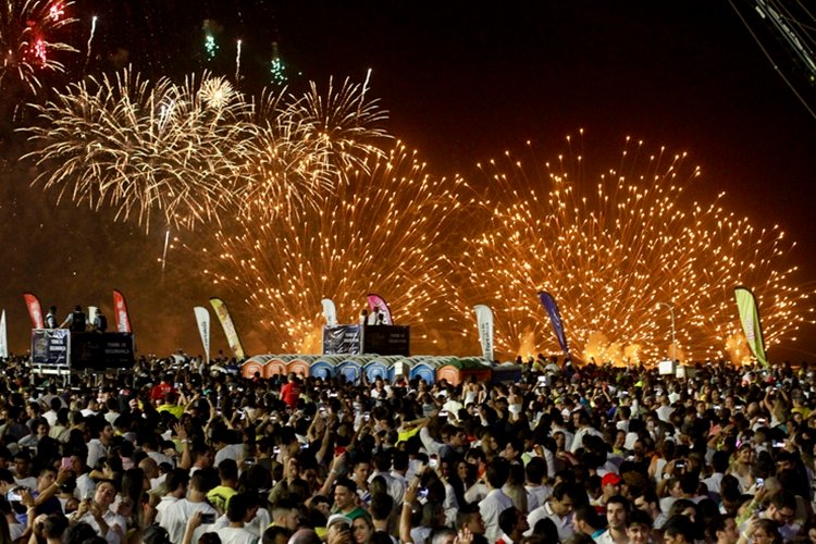 Réveillon na Praia de Iracema