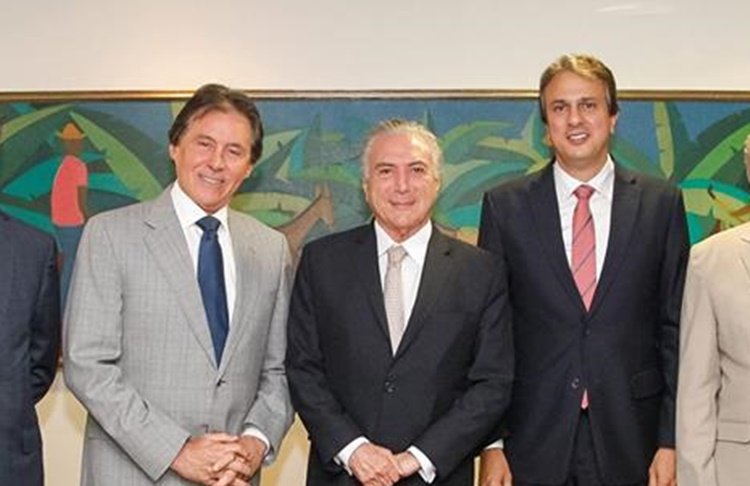 Michel Temer receberá Camilo e Eunício na tarde desta terça-feira, 30