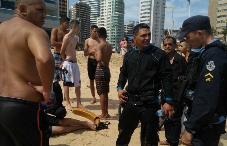 Após salvar vítima de afogamento policial diz que “entrou na Polícia Militar para proteger pessoas”