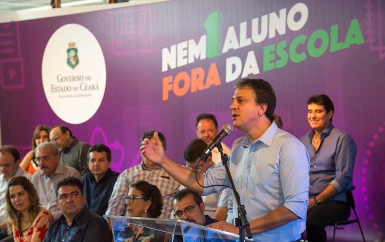 Nem Um Aluno Fora da Escola: Ceará lança programa para diminuir abandono escolar nos municípios