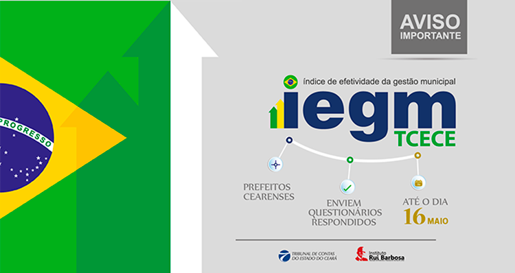 Prefeitos cearenses têm até o dia 16 de maio para enviar questionário sobre gestão municipal ao TCE