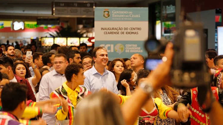 INAUGURAÇÃO DO CENTRO CEARENSE DE IDIOMAS NO SHOPPING JOQUEI