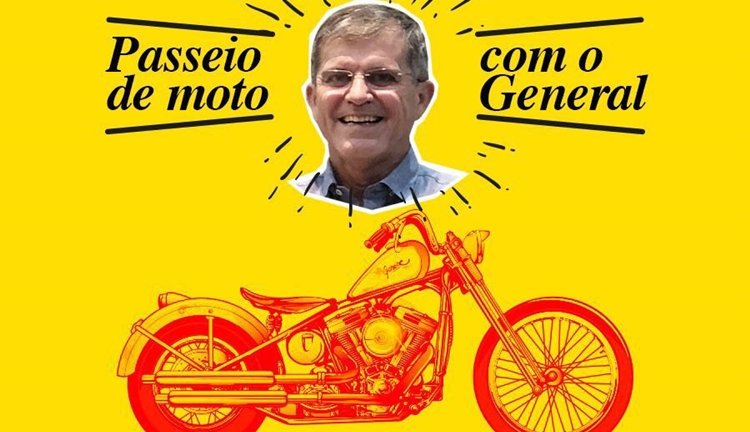 General Theophilo realizará Passeio de Motocicleta pelas ruas de Fortaleza