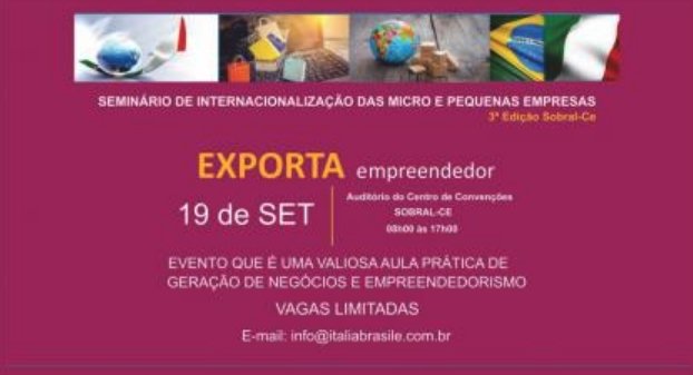 Prefeitura apoia realização da Exporta Empreendedor 2018