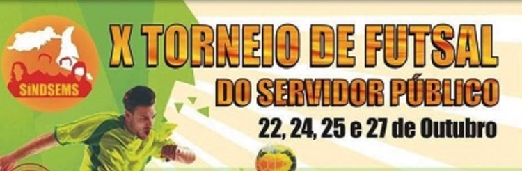 X Torneio de Futsal do Servidor Público acontece até o dia 27 de outubro