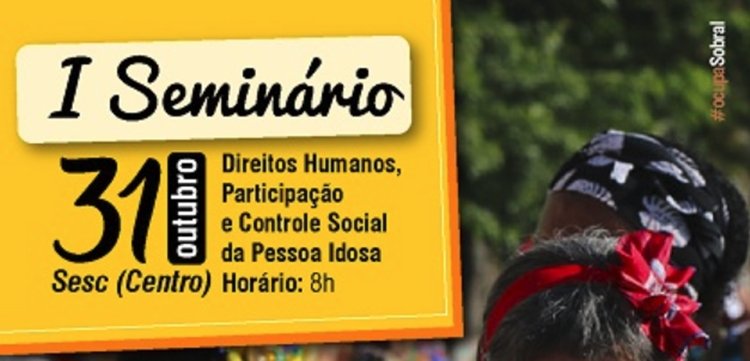 Seminário discutirá políticas públicas municipais para o idoso
