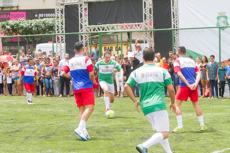 INAUGURAÇÃO DA ARENINHA DE PALMACIA