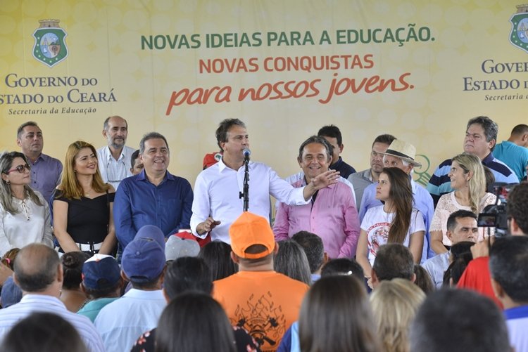 INAUGURAÇÃO DA ESCOLA ESTADUAL DE ENSINO MÉDIO PAULO FREIRE E