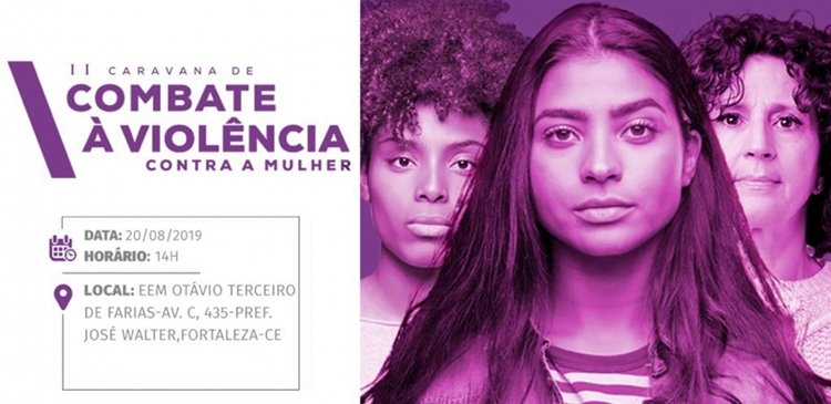 II Caravana de Combate à Violência Contra a Mulher visita escola no José Walter