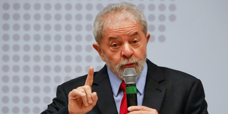 Luiz Inácio Lula da Silva durante evento do PT em Brasília. - Brasília(DF), 24/04/2017