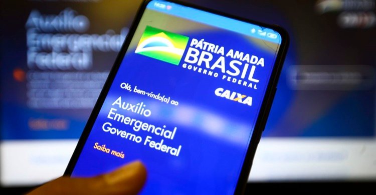 Aplicativo auxílio emergencial do Governo Federal.