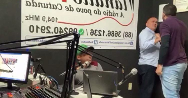 Radialista agredido