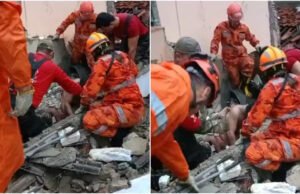 Casa desaba sobre quatro pessoas em Fortaleza