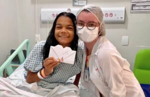 Pacientes do HRSC recebem cartas escritas por estudantes de Quixeramobim