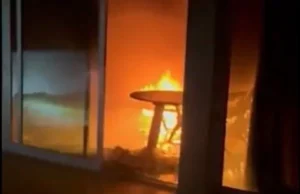 Presidente do União Brasil tem casa incendiada