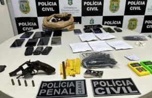 Diretor de presídio é preso por permitir entrada de celulares em unidades prisionais do Ceará