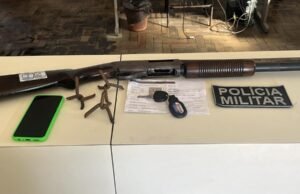 PMCE apreende espingarda, carro e arames após disparos contra casa em Boa Viagem