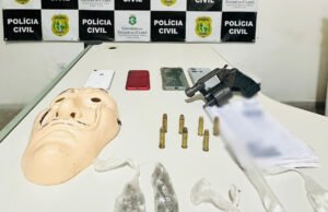 Suspeito de chefiar grupo criminoso e comparsa são presos pela Polícia Civil em Maranguape