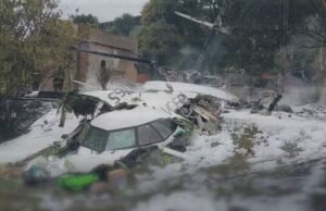 Vítimas da queda do avião em cidade de São Paulo morreram de politraumatismo, afirma IML