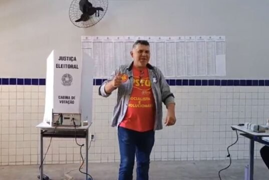 PSTU oficializa Zé Batista como pré-candidato ao Governo do Ceará para as eleições de 2026