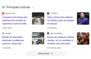 Dança das cadeiras: movimento natural ou estratégico?