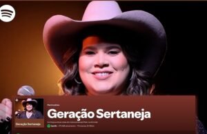 Lia Almeida é destaque nas principais playlists sertanejas do Spotify e Deezer