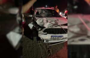 Casal morre e filho fica ferido após família ser atropelada quando ia para a igreja em Caucaia