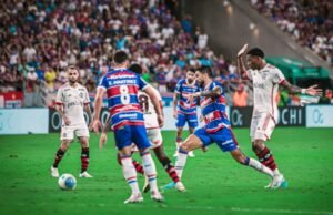 Fortaleza empata com Flamengo e fica longe da disputa pelo título do Brasileirão