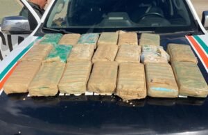 Mala abandonada com 25 quilos de cocaína é encontrada pela Polícia Militar em praia do Ceará