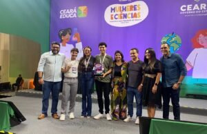 Alunos da Escola Profissional de Quixeramobim ficam em 2º lugar no Ceará Científico 2024 com projeto Interação