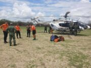 Forças de Segurança realizam resgate de vítimas ilhadas após rompimento de barragem em Independência