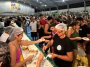 Programação da semana do município de Banabuiú encerra com bolo gigante de 37 metros