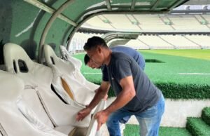 Arena Castelão recebe últimos ajustes para o início da temporada de jogos 2025