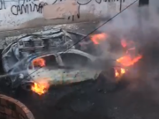 Carro de provedora de internet é incendiado em Fortaleza em novo ataque criminoso